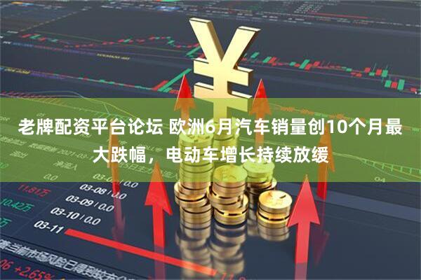 老牌配资平台论坛 欧洲6月汽车销量创10个月最大跌幅，电动车增长持续放缓